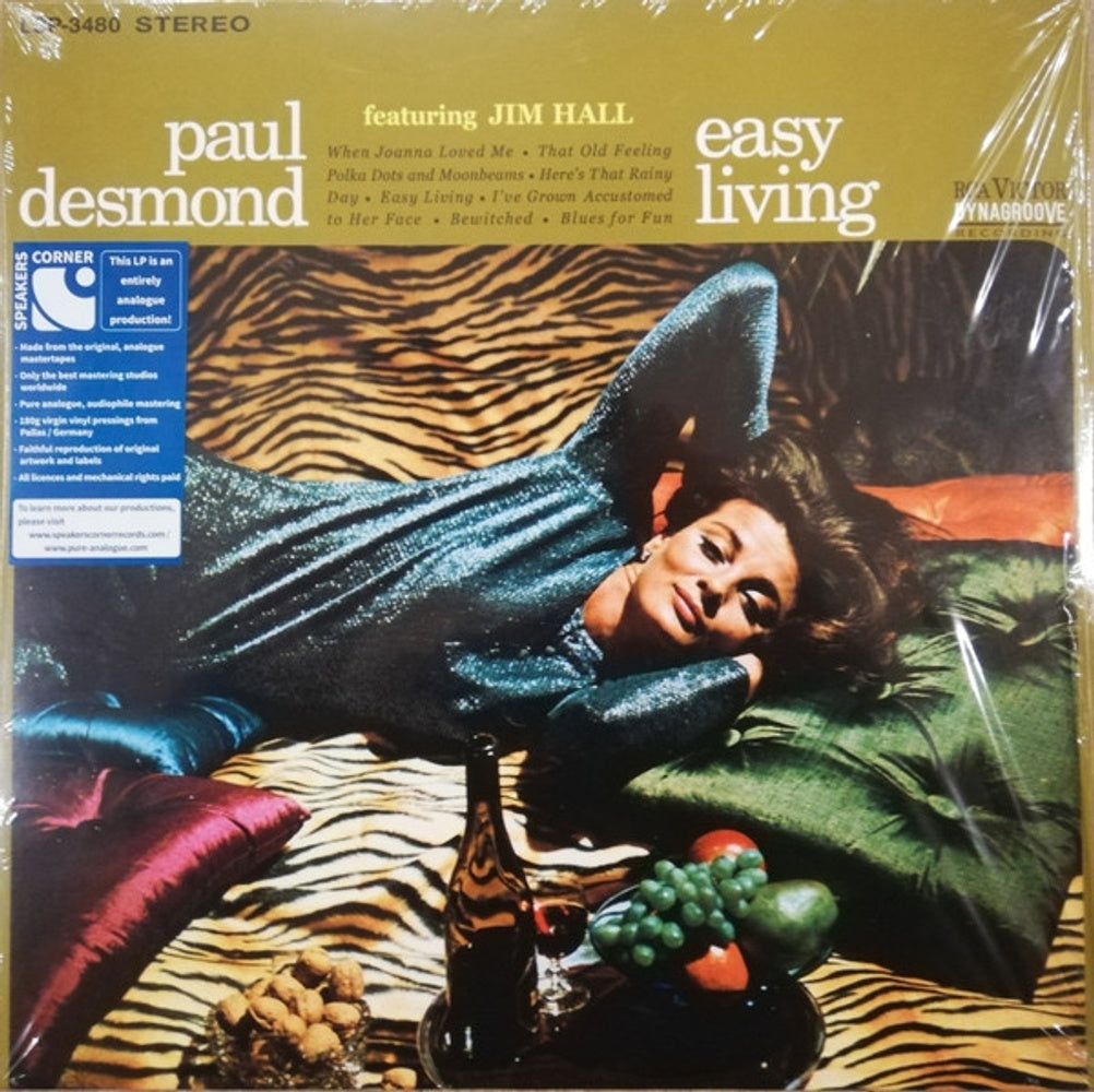 Paul Desmond – Easy Living (LP Vinyl) Vinyl Record