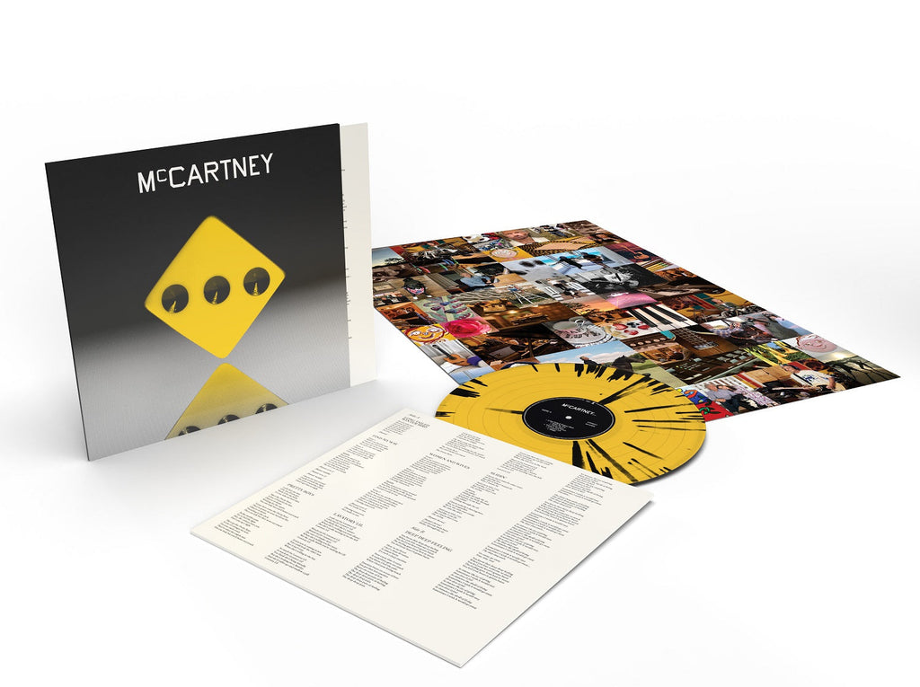 McCartney III [3333 Edition] [Yellow/Black Splatter LP] Vinyl Record