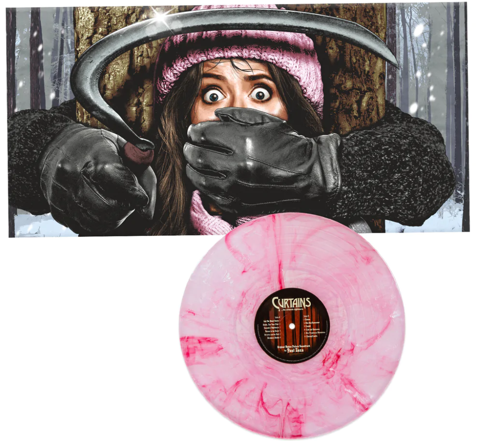 Curtains Original Motion Picture Soundtrack (180g, Clear & Red Vinyl) Vinyl Record