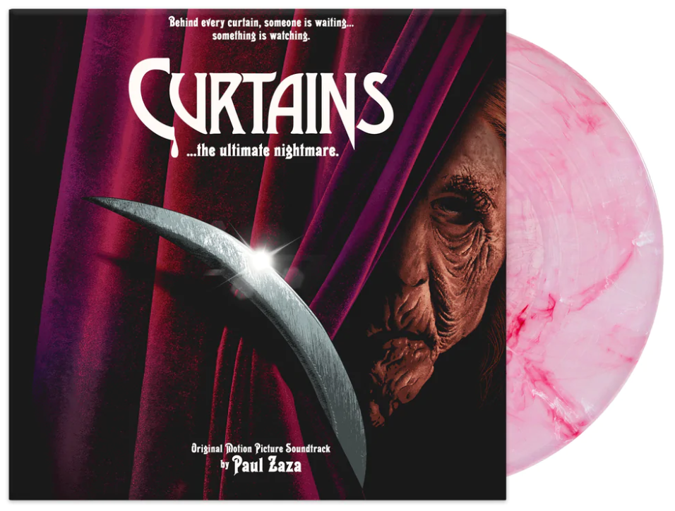 Curtains Original Motion Picture Soundtrack (180g, Clear & Red Vinyl) Vinyl Record