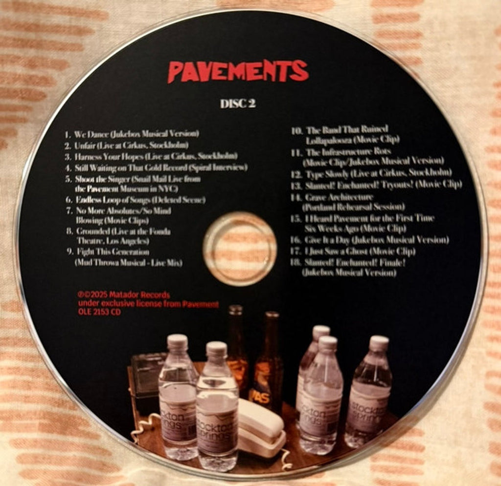 Pavement – Pavements - O.S.T. (2-CD) Music CD