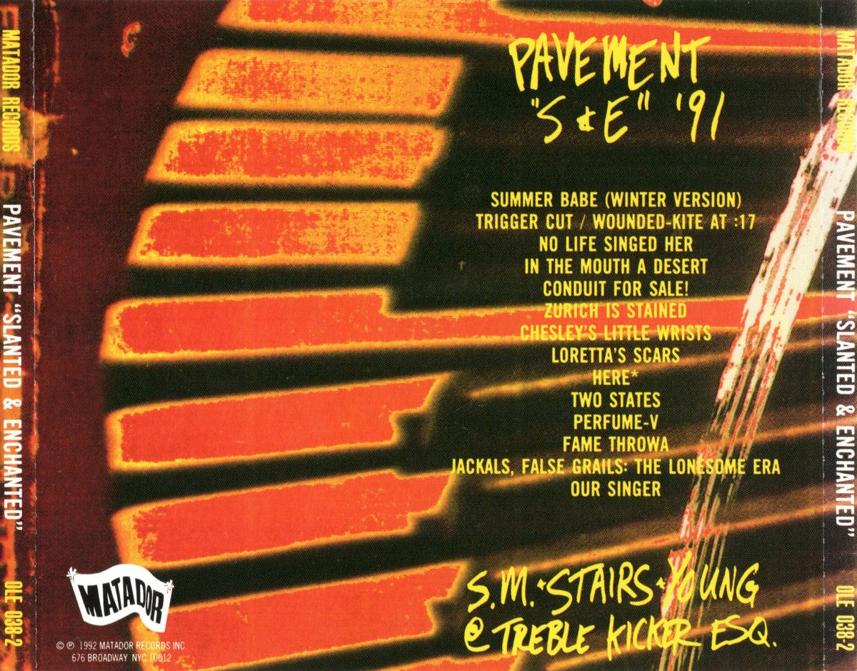 Pavement – Slanted and Enchanted Music CD
