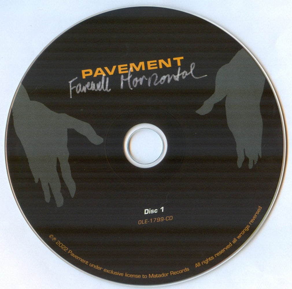 Pavement – Terror Twilight: Farewell Horizontal Music CD