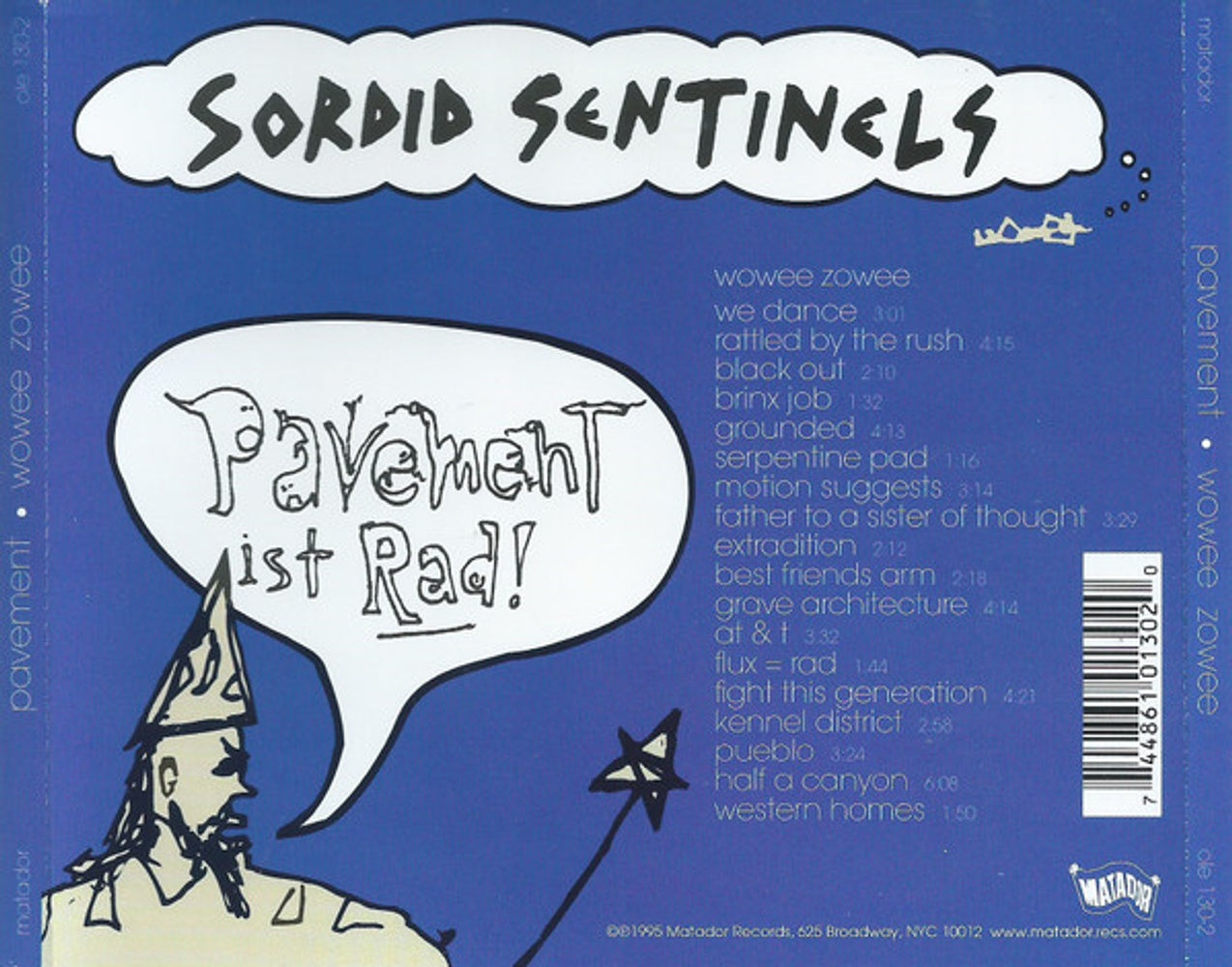 Pavement – Wowee Zowee Music CD