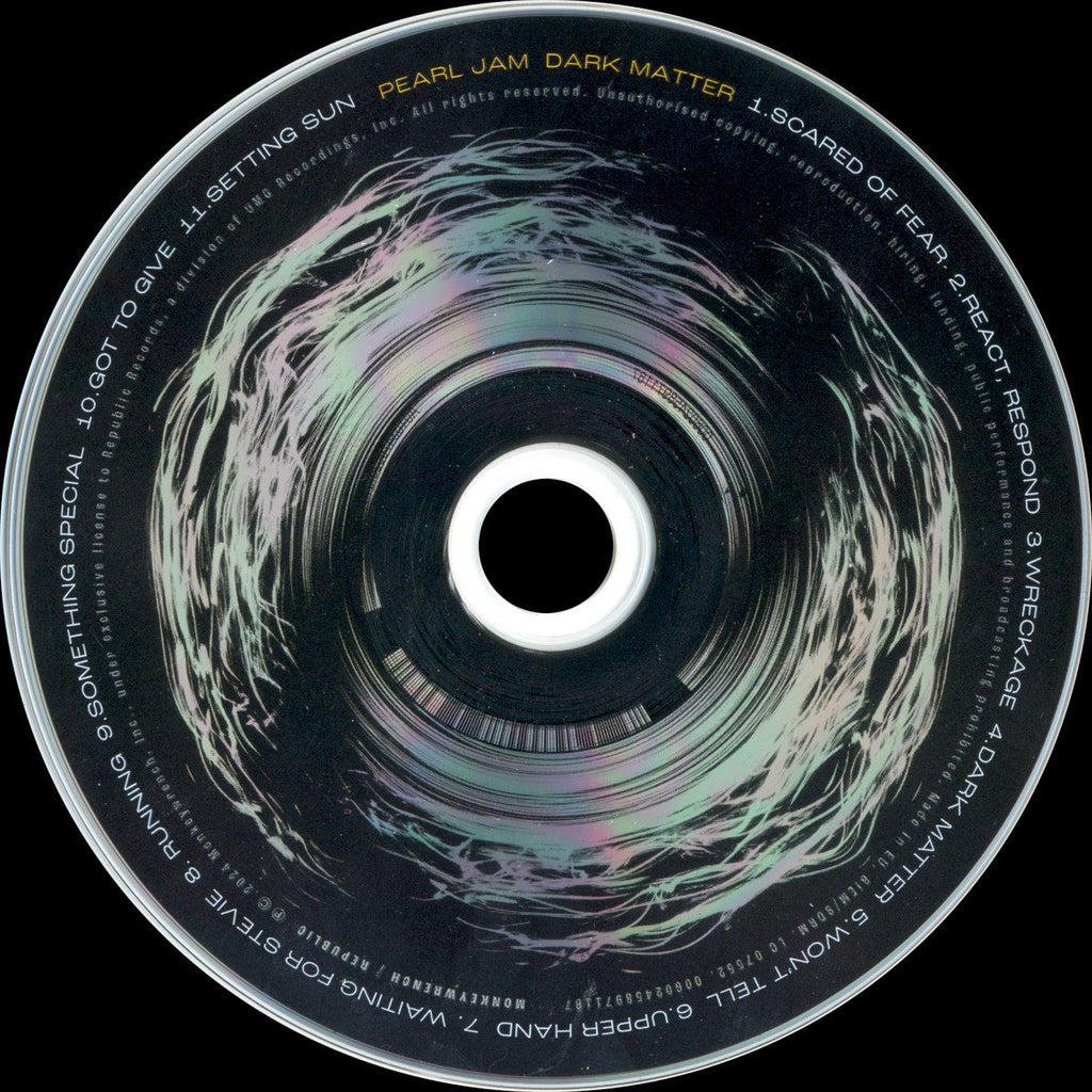 Pearl Jam – Dark Matter (Deluxe CD + Blu-ray) Music CD