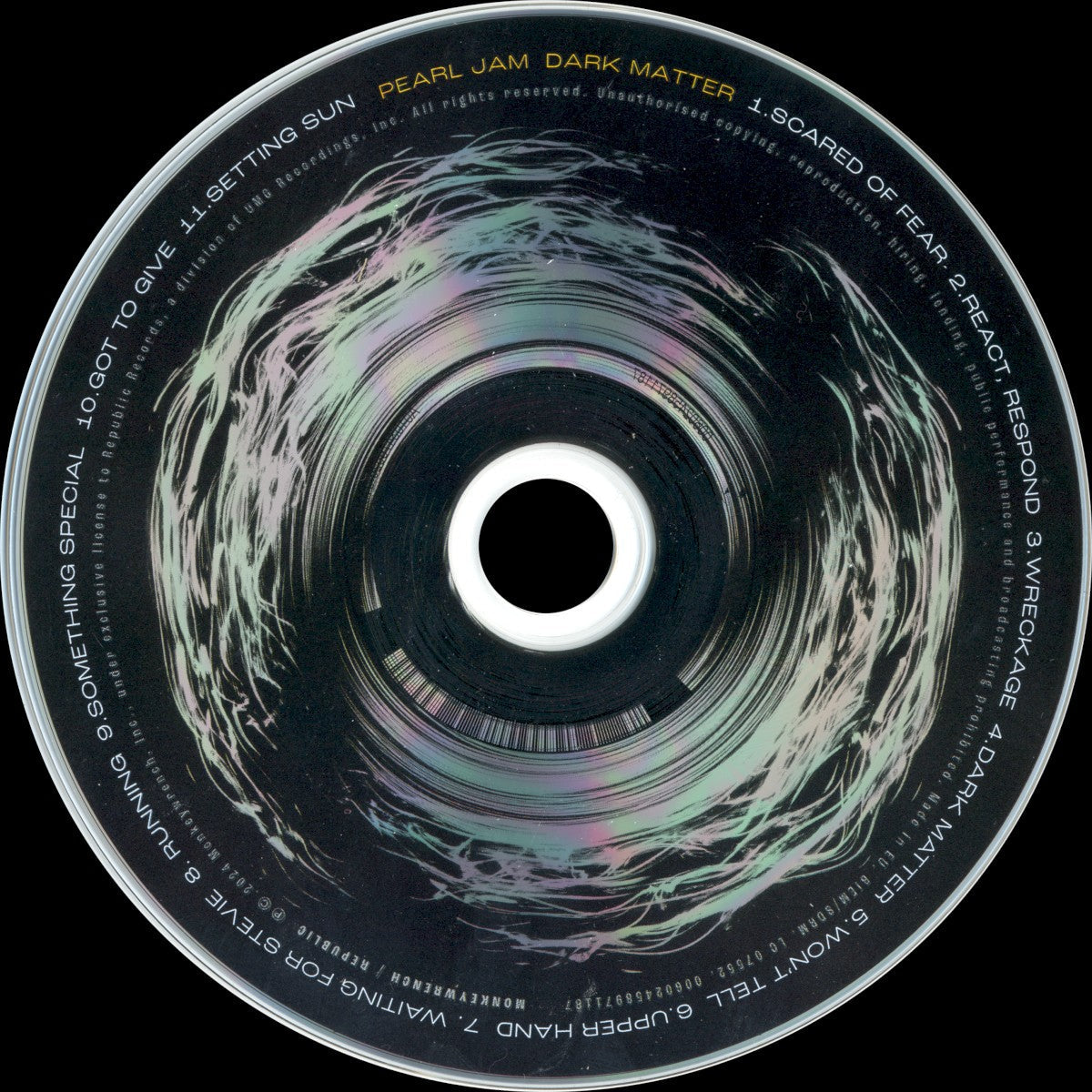 Pearl Jam – Dark Matter (Deluxe CD + Blu-ray) Music CD