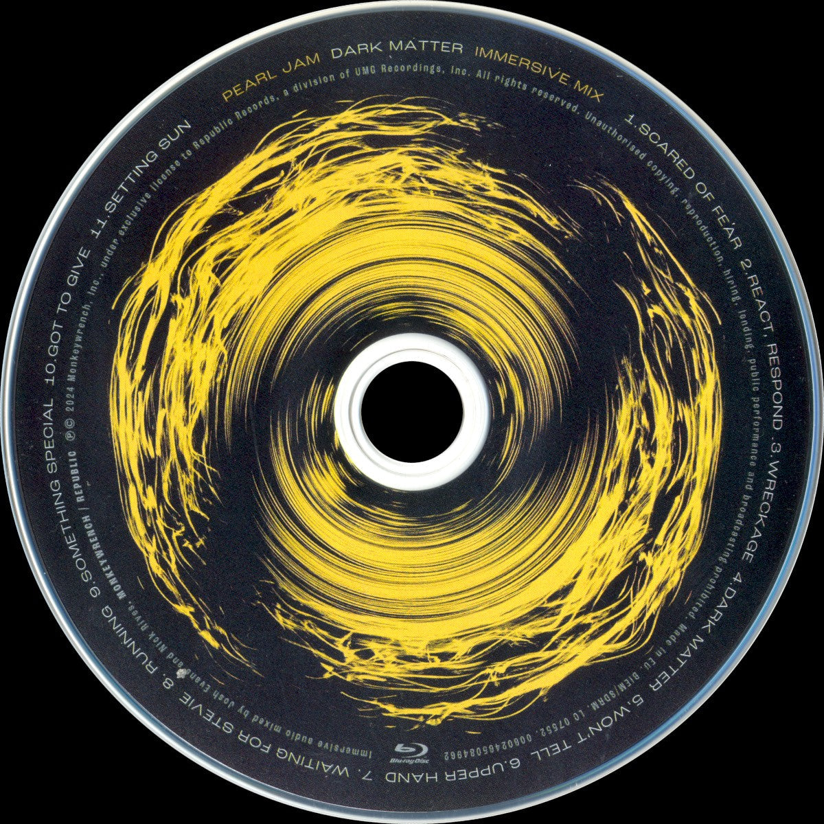 Pearl Jam – Dark Matter (Deluxe CD + Blu-ray) Music CD