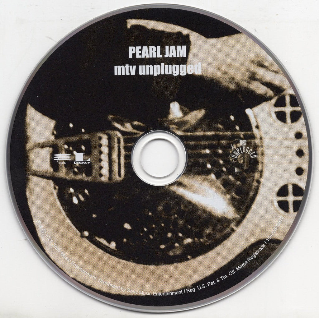 Pearl Jam – MTV Unplugged Music CD