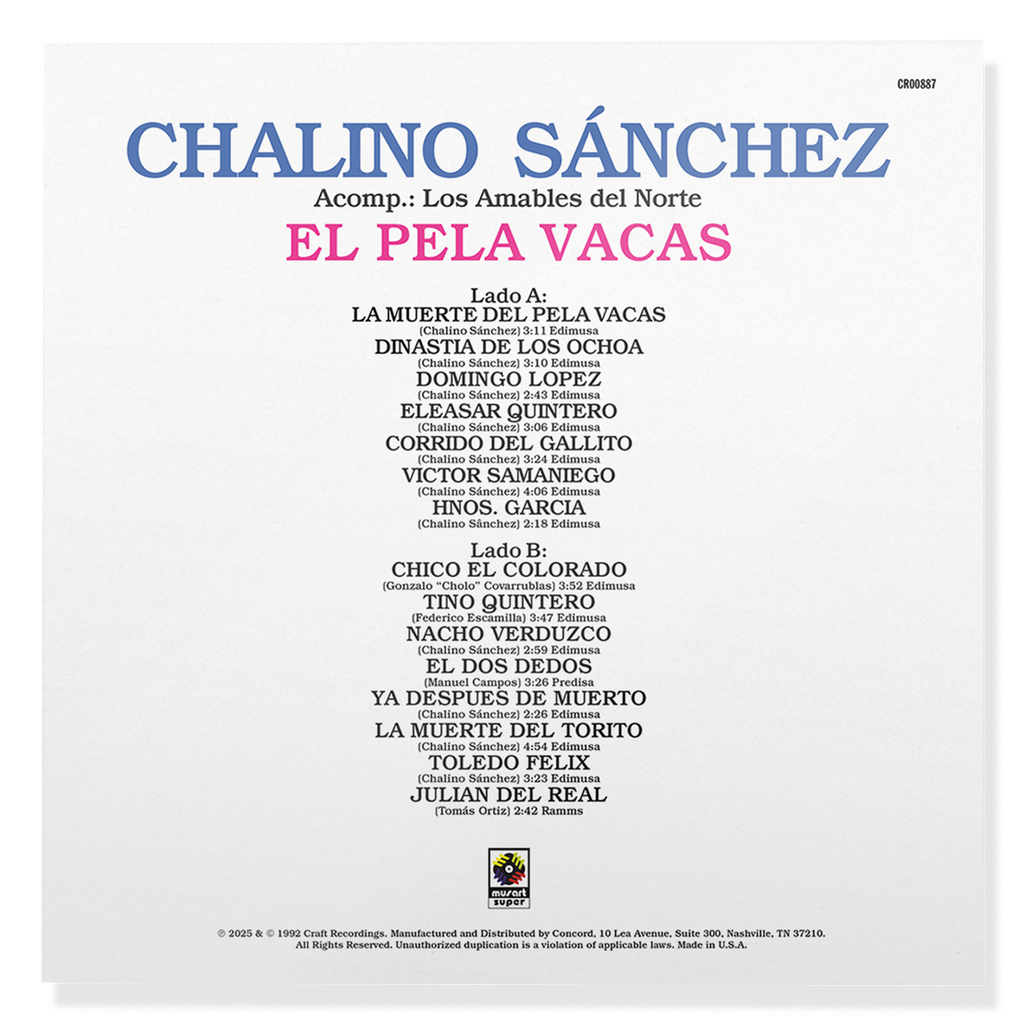 El Pela Vacas Vinyl Record