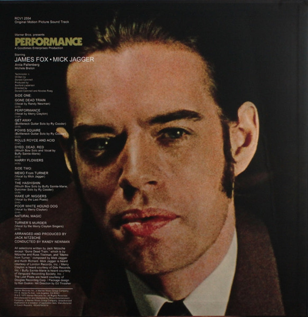 Performance - The Soundtrack (LP Vinyl) Vinyl Record
