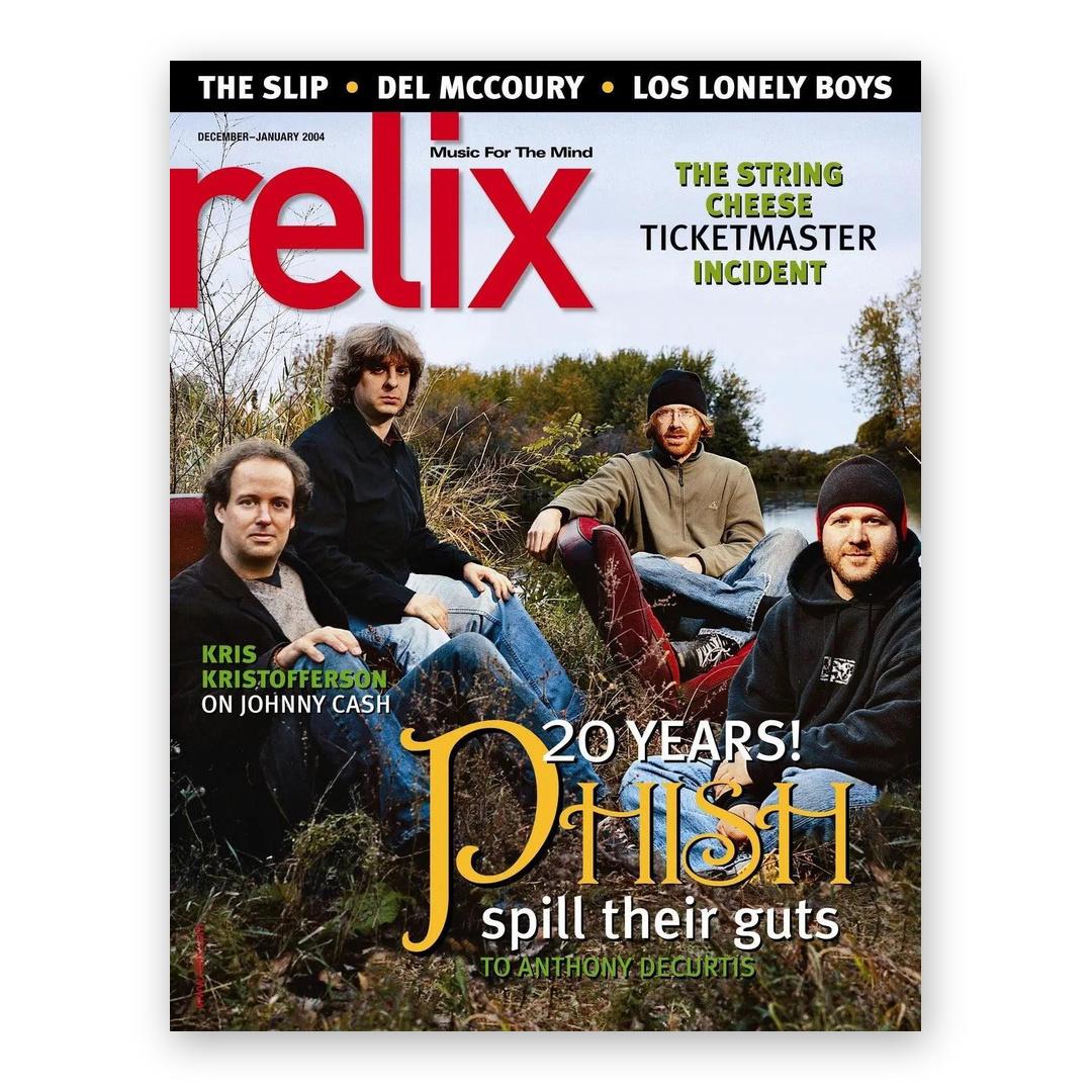 Phish - December/January 2004 Relix Issue Magazine