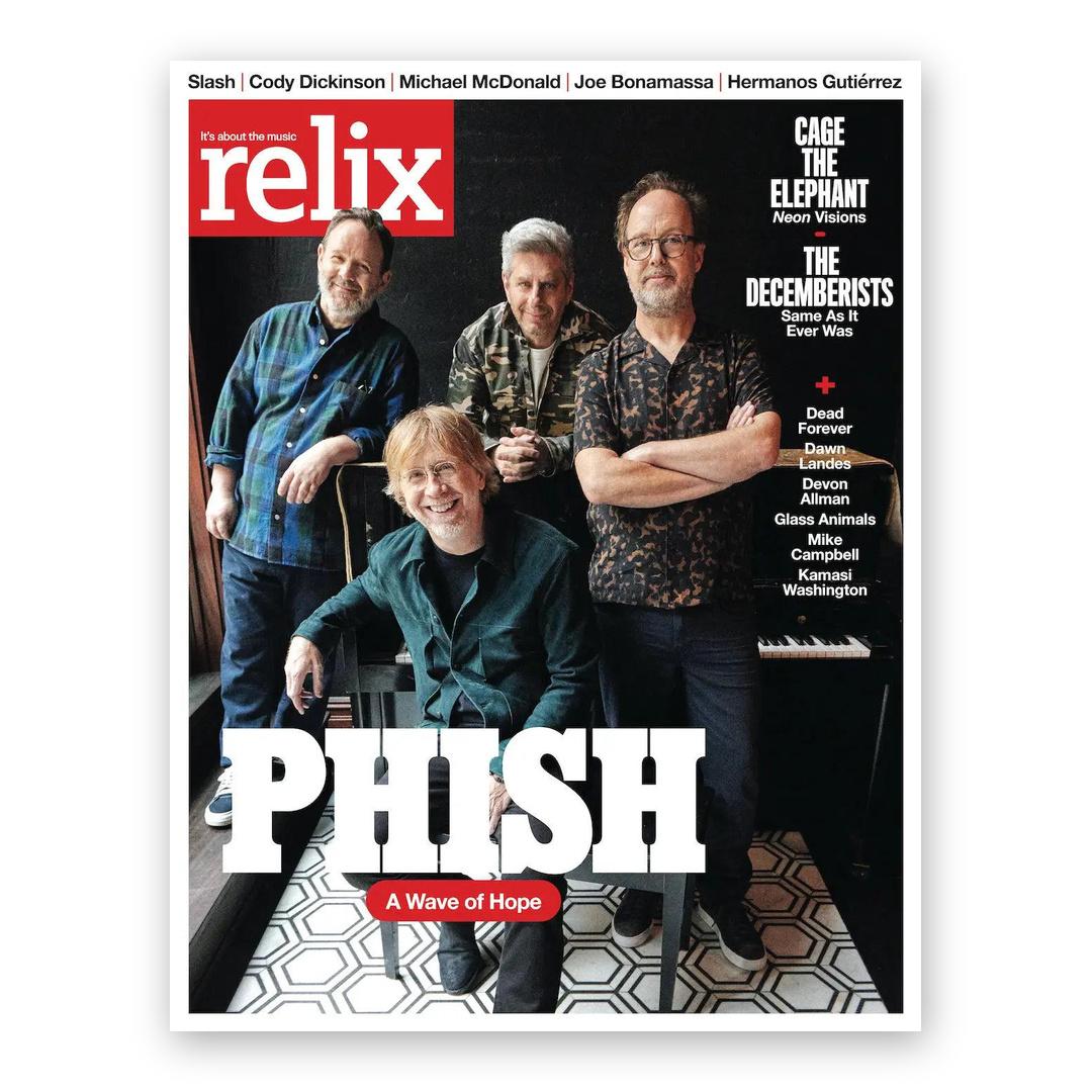 Phish - July/August 2024 Relix Issue Magazine