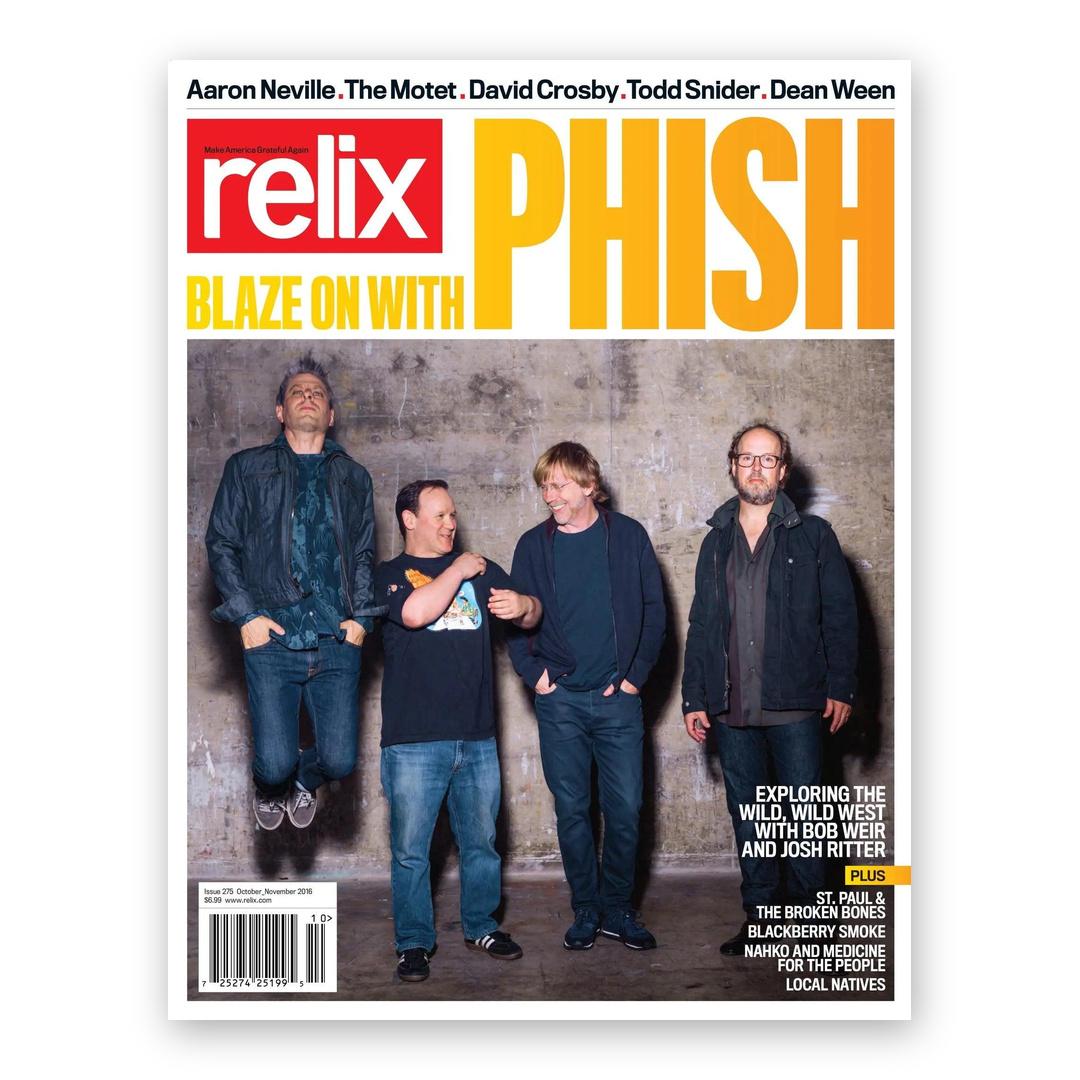 Phish - October/November 2016 Relix Issue Magazine