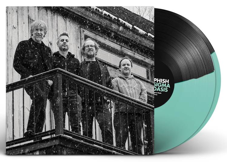Phish - Sigma Oasis [2LP] (Seafoam/Black Split Vinyl, first time on vinyl, gatefold, limited) Vinyl Record