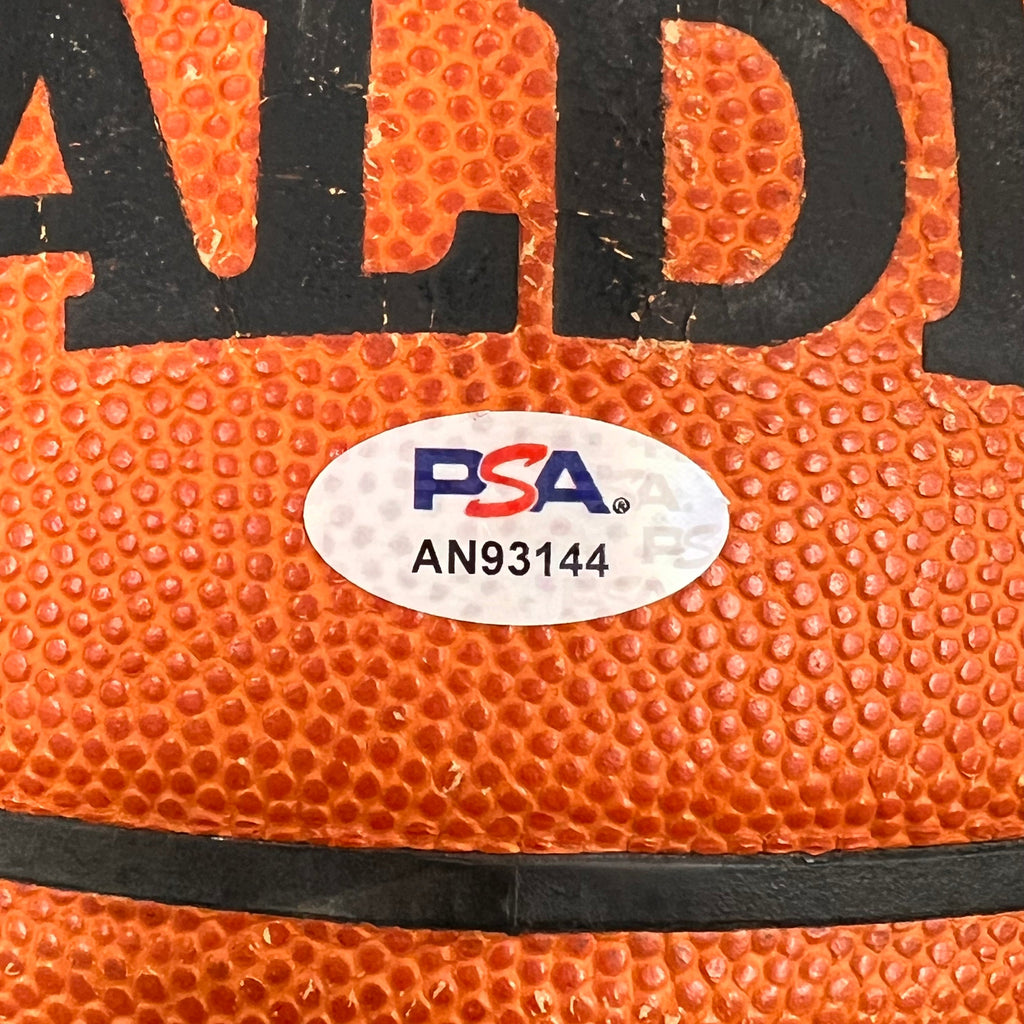 Andre Iguodala signed Basketball PSA Golden State Warriors autographed