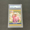 1990 Pro Set #8 Steve Pate Signed Card PSA/DNA Slabbed AUTO Golf