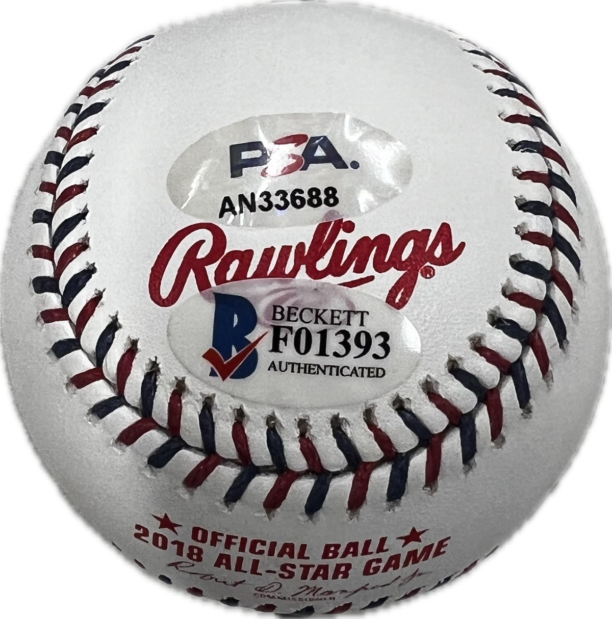 Wilson Ramos signed baseball PSA/DNA Washington Nationals autographed
