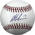 Austin Meadows signed baseball PSA/DNA Tampa Bay Rays Detroit Tigers autographed