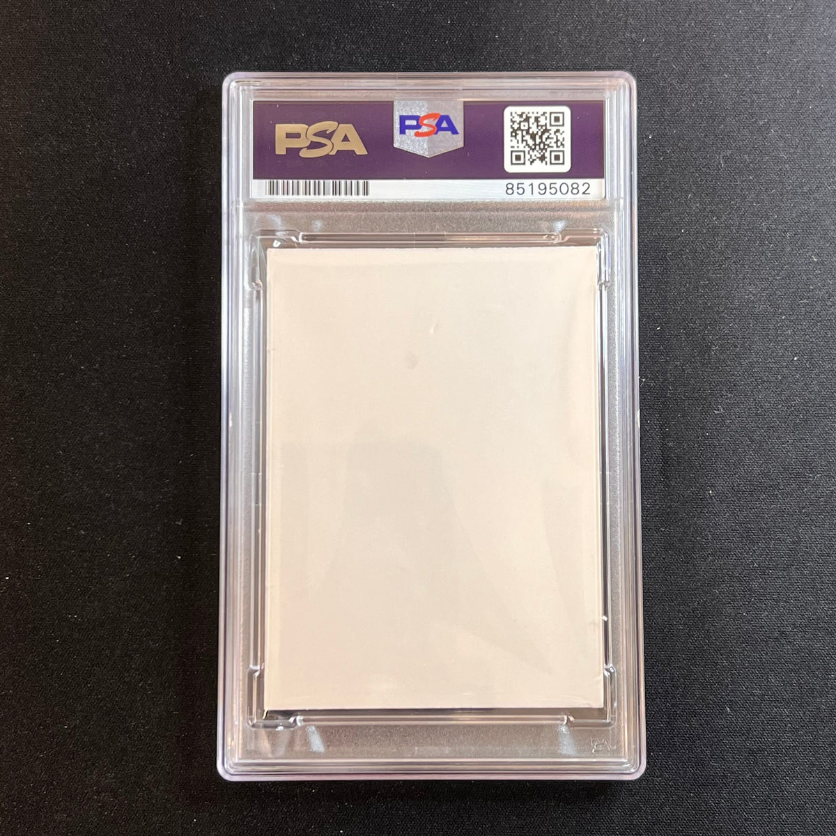 Red Rocha Signed index card AUTO PSA Slabbed