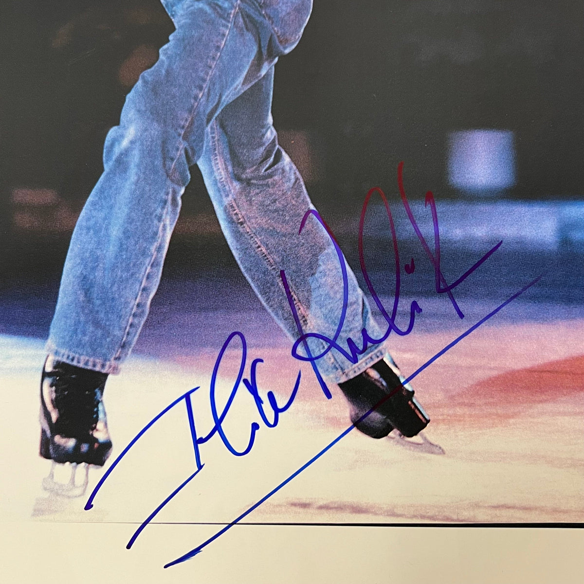 LLIA KULIK signed Poster PSA Autographed Ice Skater