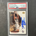 2000-01 Upper Deck Ovation #34 Keith Van Horn Signed Card Auto PSA Slabbed Nets