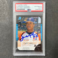 2005 Topps Bowman Edinson Volquez Signed Card PSA Slabbed Auto Rangers