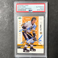 2003-04 Parkhurst Original 6 #38 Brad Park Signed Card AUTO PSA Slabbed Bruins