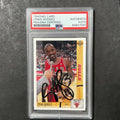 1992 Upper Deck #148 Craig Hodges Signed Card AUTO PSA Slabbed Bulls