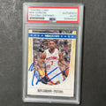 2012 Panini #55 Ben Gordon Signed Card AUTO PSA Slabbed Pistons