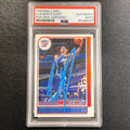 2021-22 Panini Hoops #33 Luguentz Dort Signed Card AUTO PSA Slabbed Thunder