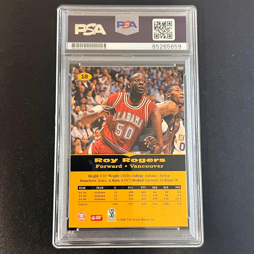 1996 The Score Board All Sport PPF Gold #18 ROY ROGERS signed card PSA/DNA Alabama Slabbed Autographed