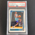 2021-22 Panini Donruss Rated Rookie #232 Kai Jones Signed AUTO PSA Slabbed Hornets