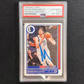 2021-22 NBA Hoops #122 Boban Marjanovic signed Auto Card PSA/DNA Slabbed Mavericks