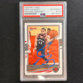 2019-20 Panini Donruss #9 Fred VanVleet Signed Card AUTO PSA Slabbed Raptors