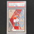 2019-20 Panini Mosaic #202 Admiral Schofield Signed Card AUTO PSA Slabbed RC Wizards