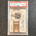 2010 Playoffs National Treasures #134 JERRY WEST Signed Card Authentic AUTO 10 PSA Slabbed Lakers
