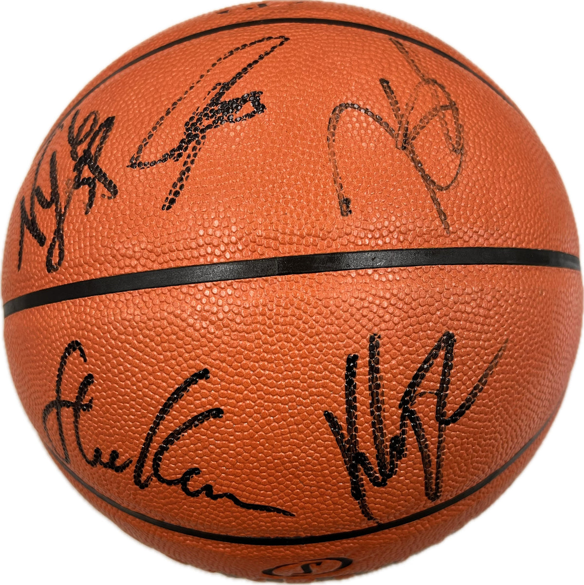 2017-18 Golden State Warriors Team signed Basketball PSA/DNA LOA Warriors autographed