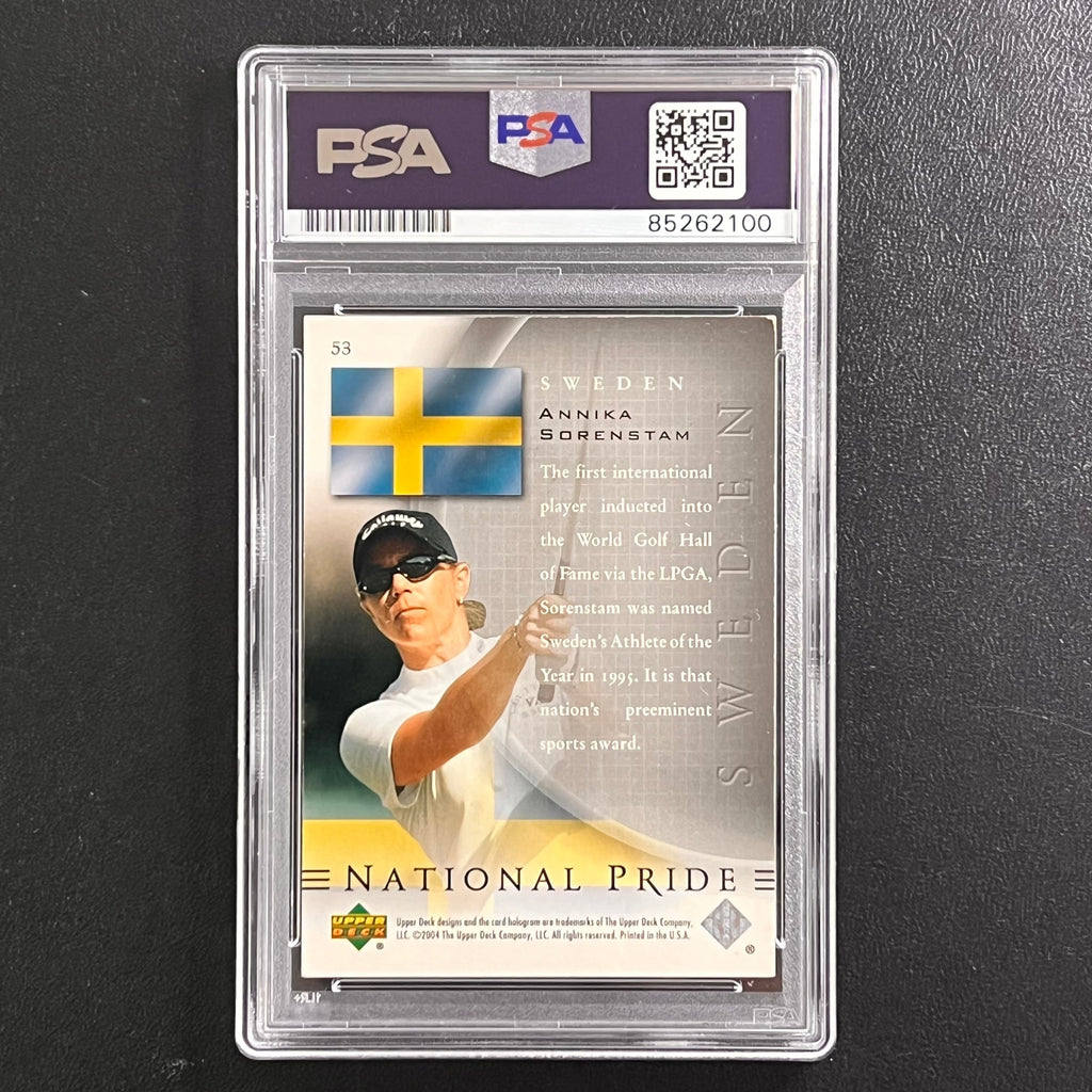 2004 Upper Deck SP Authentic #53 Annika Sorenstam Signed Card AUTO PSA/DNA Autographed Slabbed Golf