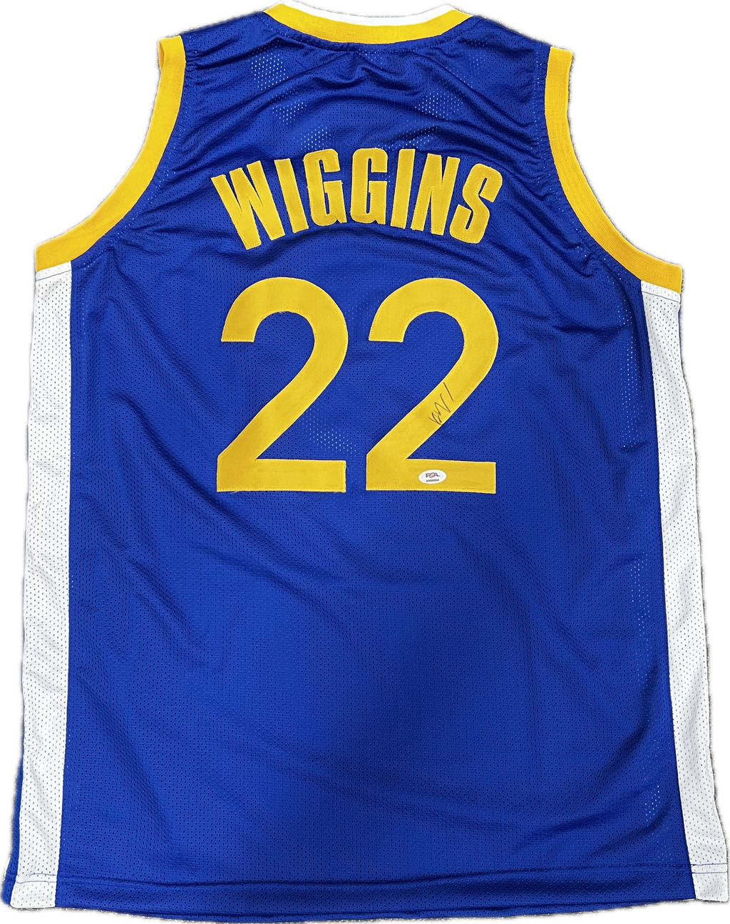 Andrew Wiggins signed jersey PSA/DNA Golden State Warriors Autographed