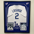 Tommy Lasorda Signed Custom Framed Jersey Los Angeles Dodgers