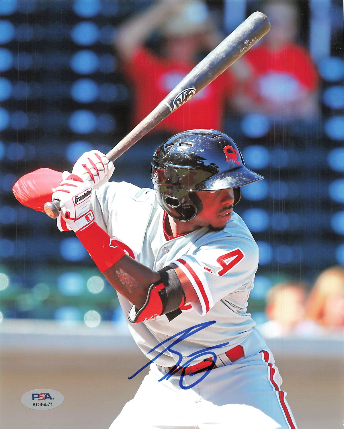 ROMAN QUINN signed 8x10 Photo PSA/DNA Fightin Phils autographed Phillies