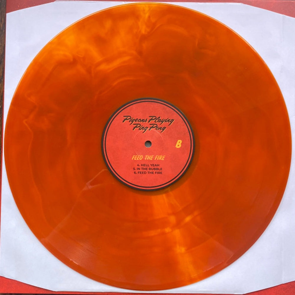 Pigeons Playing Ping Pong – Feed The Fire (Fire Variant, Numbered 2-LP Vinyl) Vinyl Record
