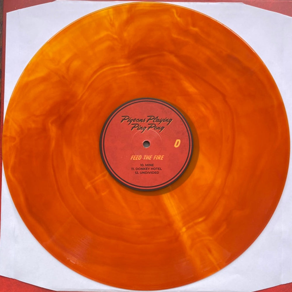 Pigeons Playing Ping Pong – Feed The Fire (Fire Variant, Numbered 2-LP Vinyl) Vinyl Record