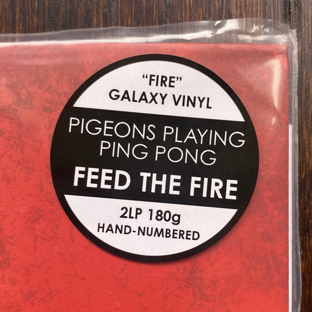 Pigeons Playing Ping Pong – Feed The Fire (Fire Variant, Numbered 2-LP Vinyl) Vinyl Record