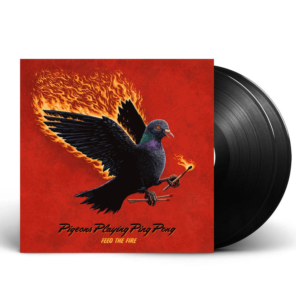 Pigeons Playing Ping Pong – Feed The Fire (Fire Variant, Numbered 2-LP Vinyl) Vinyl Record