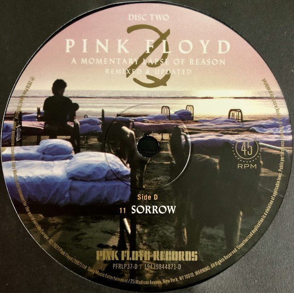 Pink Floyd – A Momentary Lapse Of Reason (2-LP Vinyl) Vinyl Record