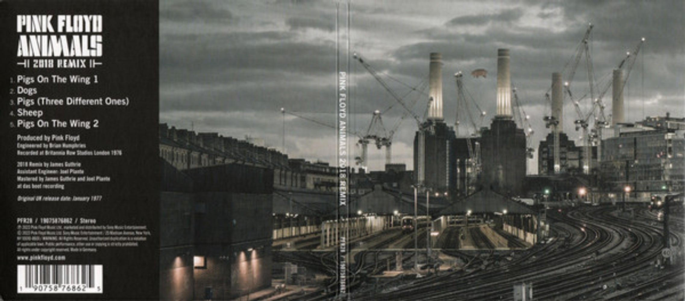 Pink Floyd – Animals: 2018 Remix Music CD
