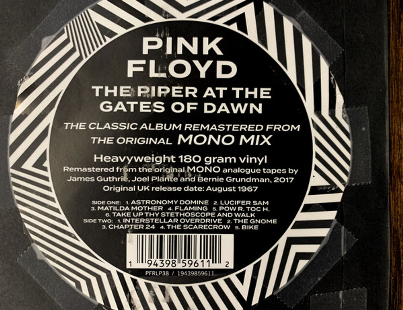 Pink Floyd – The Piper at the Gates of Dawn (LP Vinyl) Vinyl Record