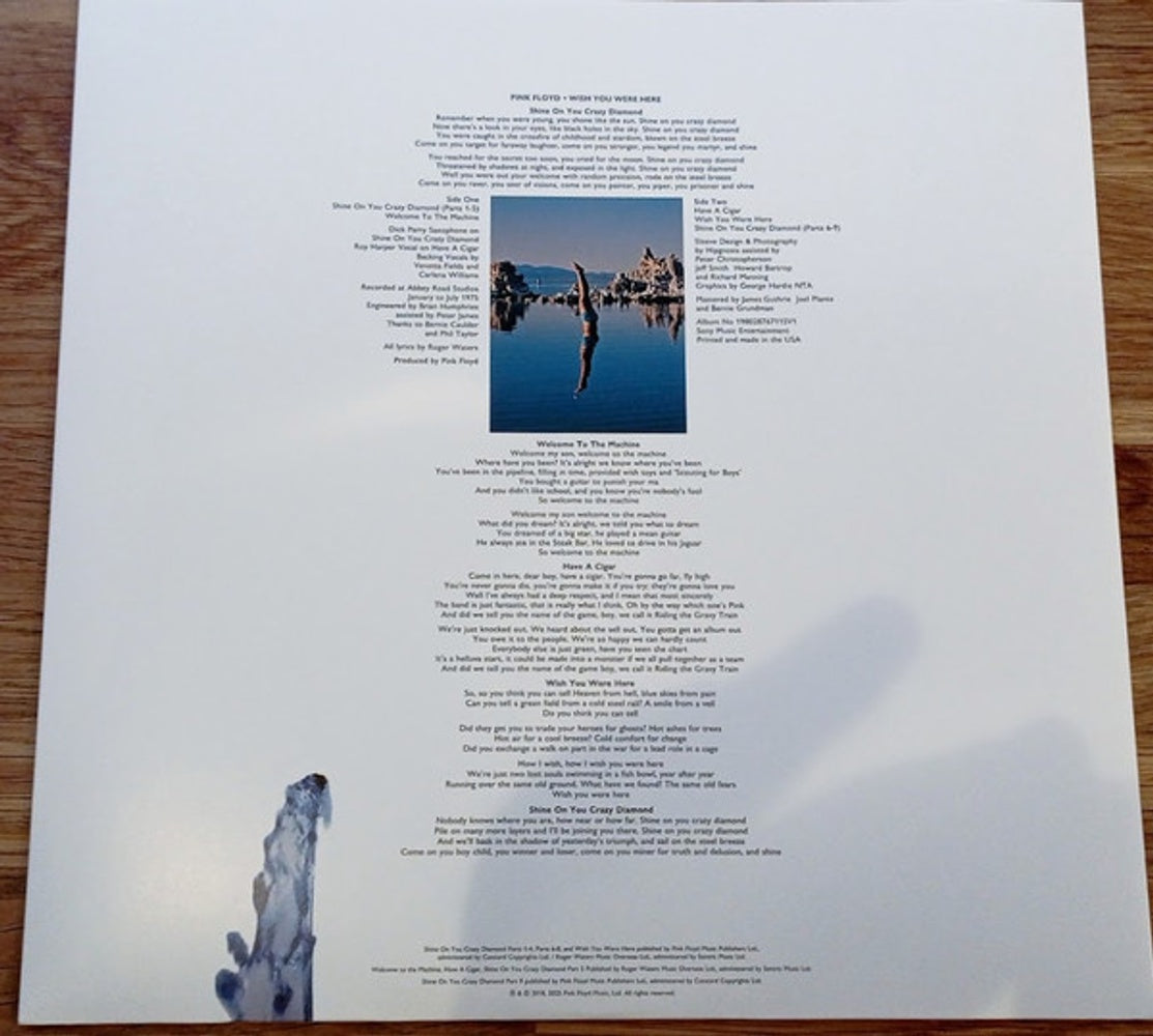Pink Floyd – Wish You Were Here (3-LP Vinyl) Vinyl Record