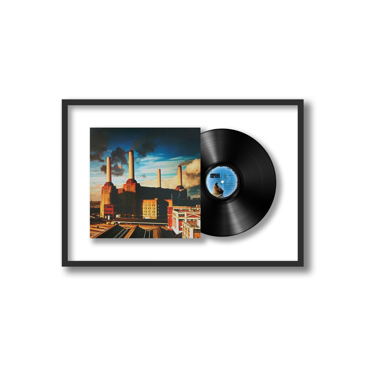 Pink Floyd - Animals - Framed Vinyl Record